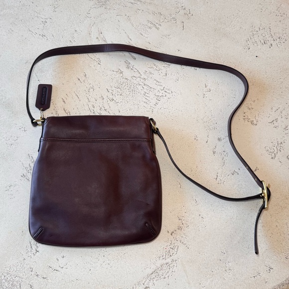 Coach Brown Leather Crossbody Bag - Picture 3 of 8